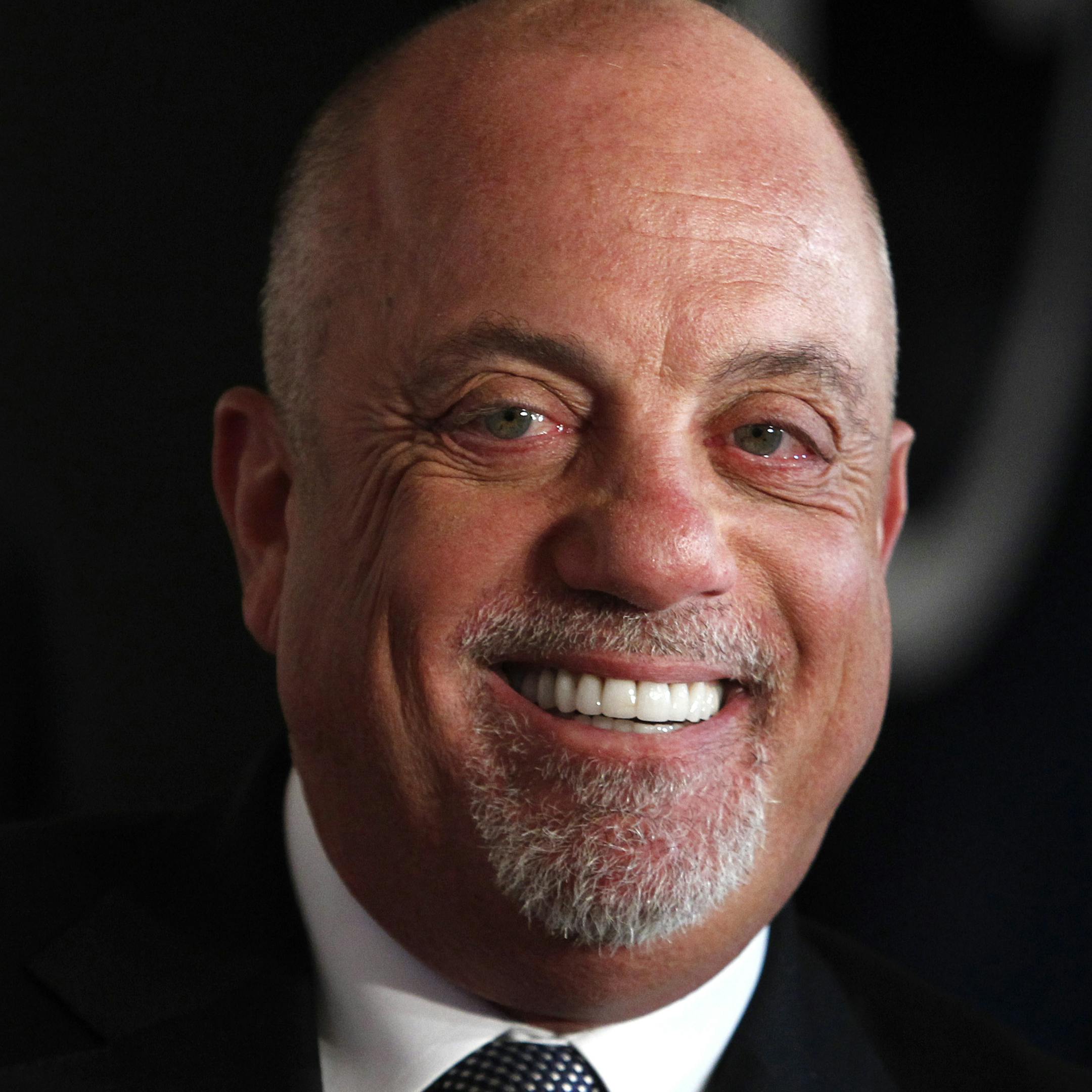 FILE - In this June 17, 2010 file photo, Billy Joel attends the 2010 Songwriters Hall of Fame awards gala in New York. (AP Photo/Peter Kramer, File) ORG XMIT: MIN2013020609011411
