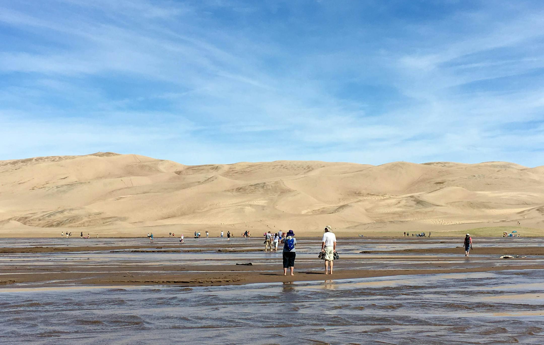 Great Sand Dunes National Park in Colordao has the tallest sand dunes in North America. Photo by Melanie McManus