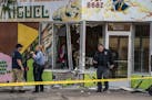 A driver smashed into a bakery at 17th Avenue and Lake Street on Monday after carjacking a vehicle and injuring at least five people, Minneapolis poli