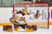 Gophers goaltender Skylar Vetter, above against Wisconsin on Feb. 10 at Ridder Arena, will have to be sharp if Minnesota is going to beat the Badgers 