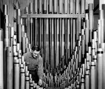 December 22, 1962 These Are Pipes Of Huge Auditorium - Organ - Instruments voice may be stilled by remodeling organ architect who designed the massive