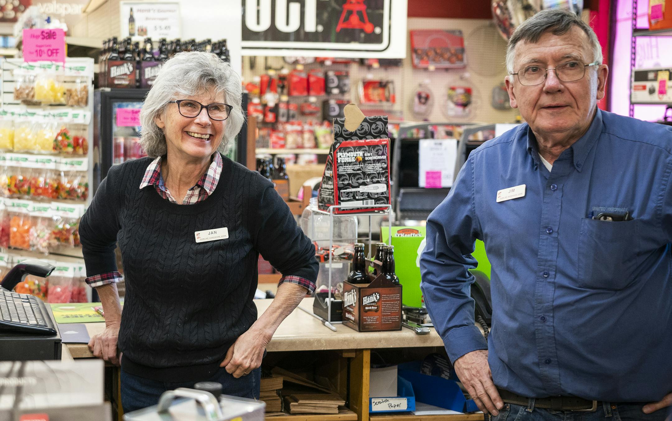Jan and Jim Gildner, who bought the Hamline Hardware Hank 10 years ago, say they're ready to move on to their next chapter.