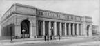 The Great Northern Depot after it opened in 1914.