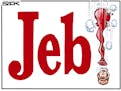 Sack cartoon: Jeb!?