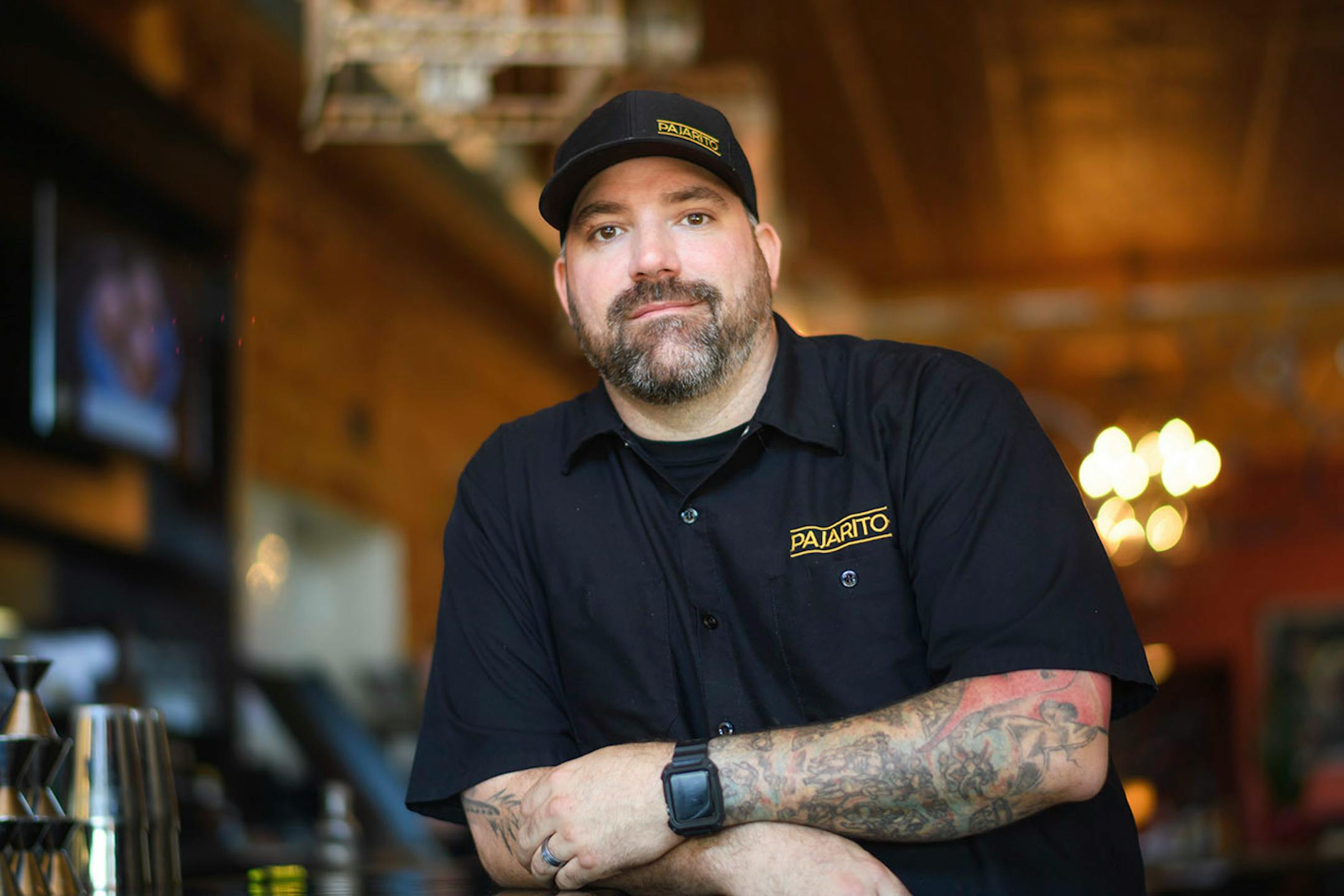 Pajarito, co-owner and co-chef Stephan Hesse.