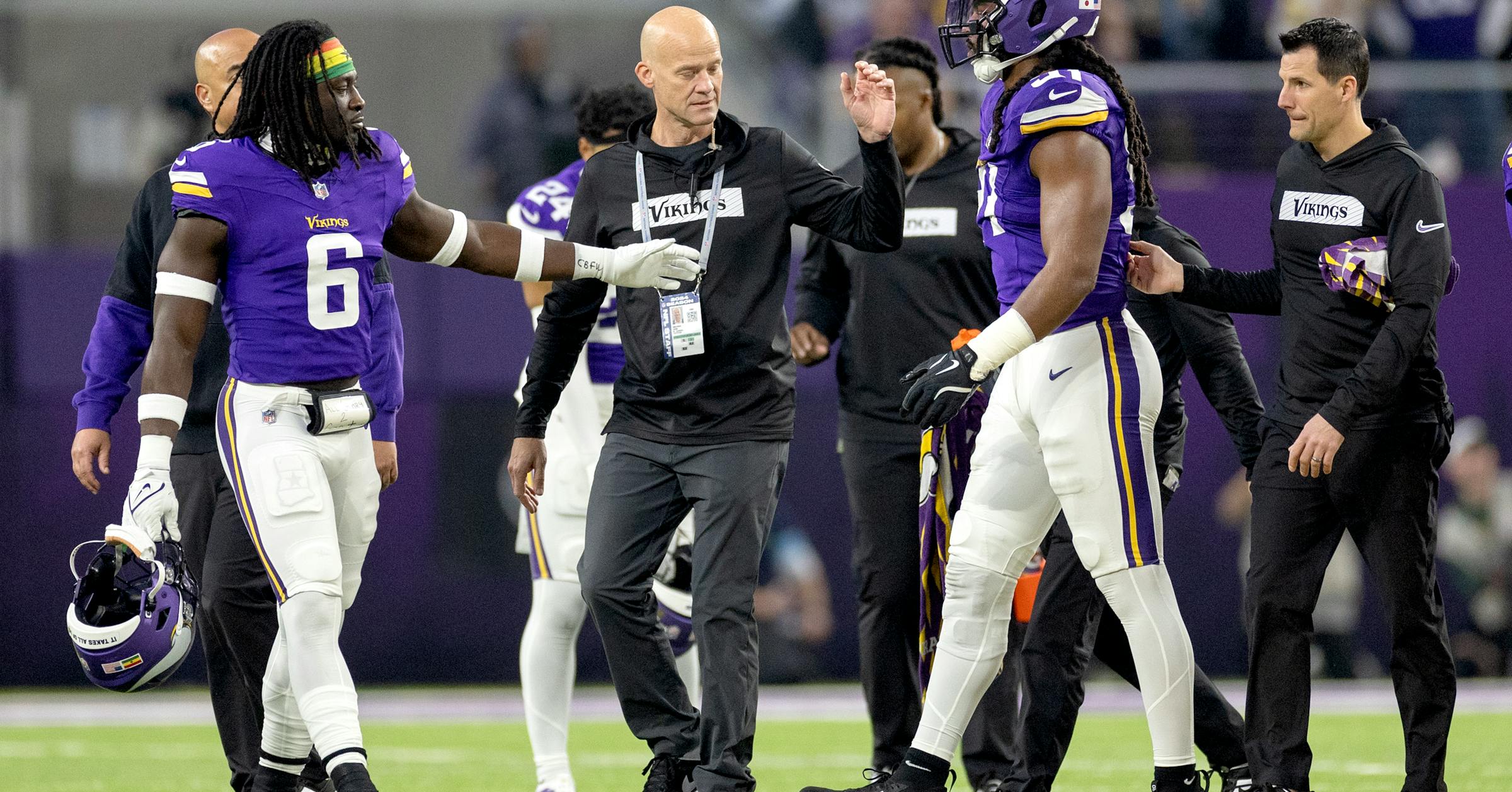 Vikings injury report: Pat Jones II will miss Lions game