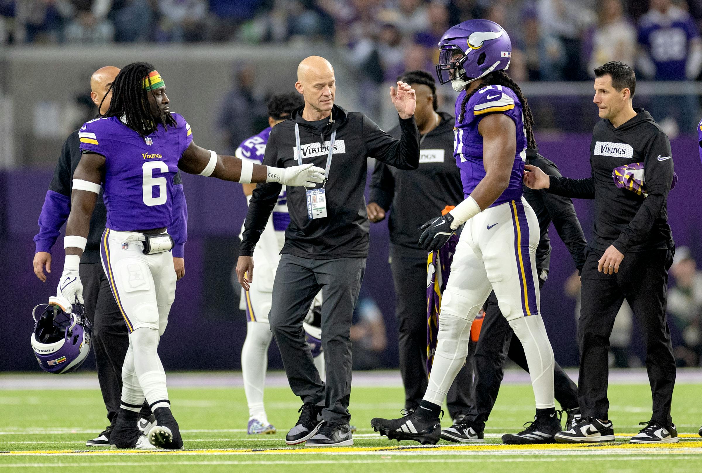 Vikings injury report: Pat Jones II will miss Lions game