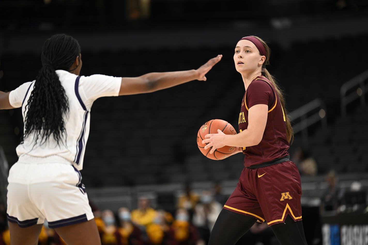 Sara Scalia recorded her fourth 30-point game of the season in the WNIT opener.