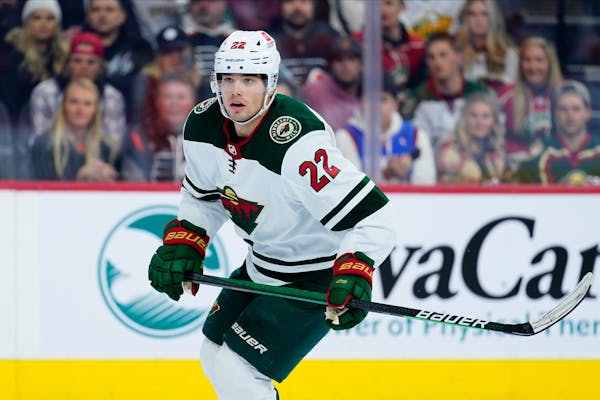 Kevin Fiala is one of six key players from last season not on the Wild roster this season.