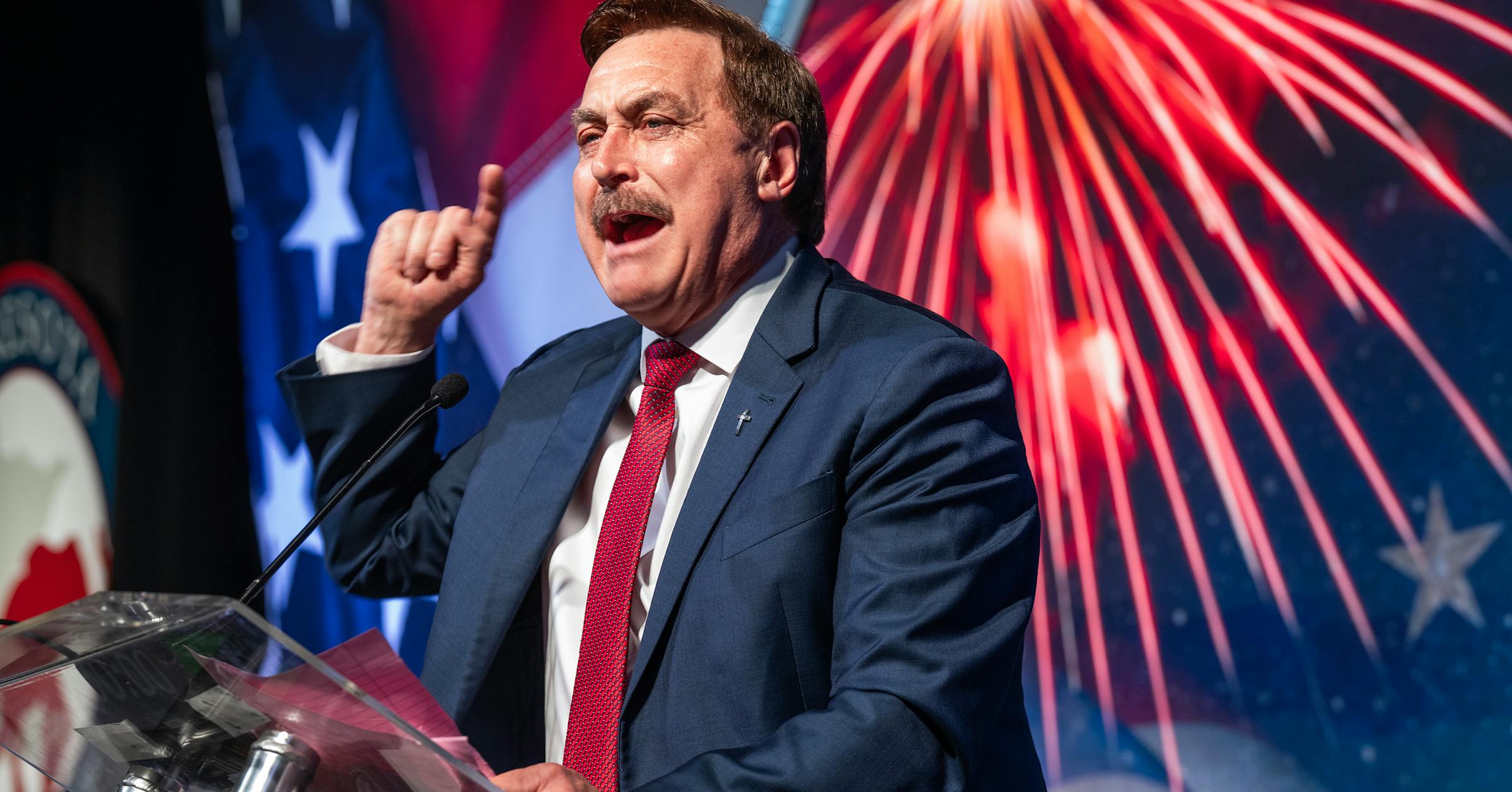 Voting machine company drops $1.3 billion defamation suit against Mike Lindell