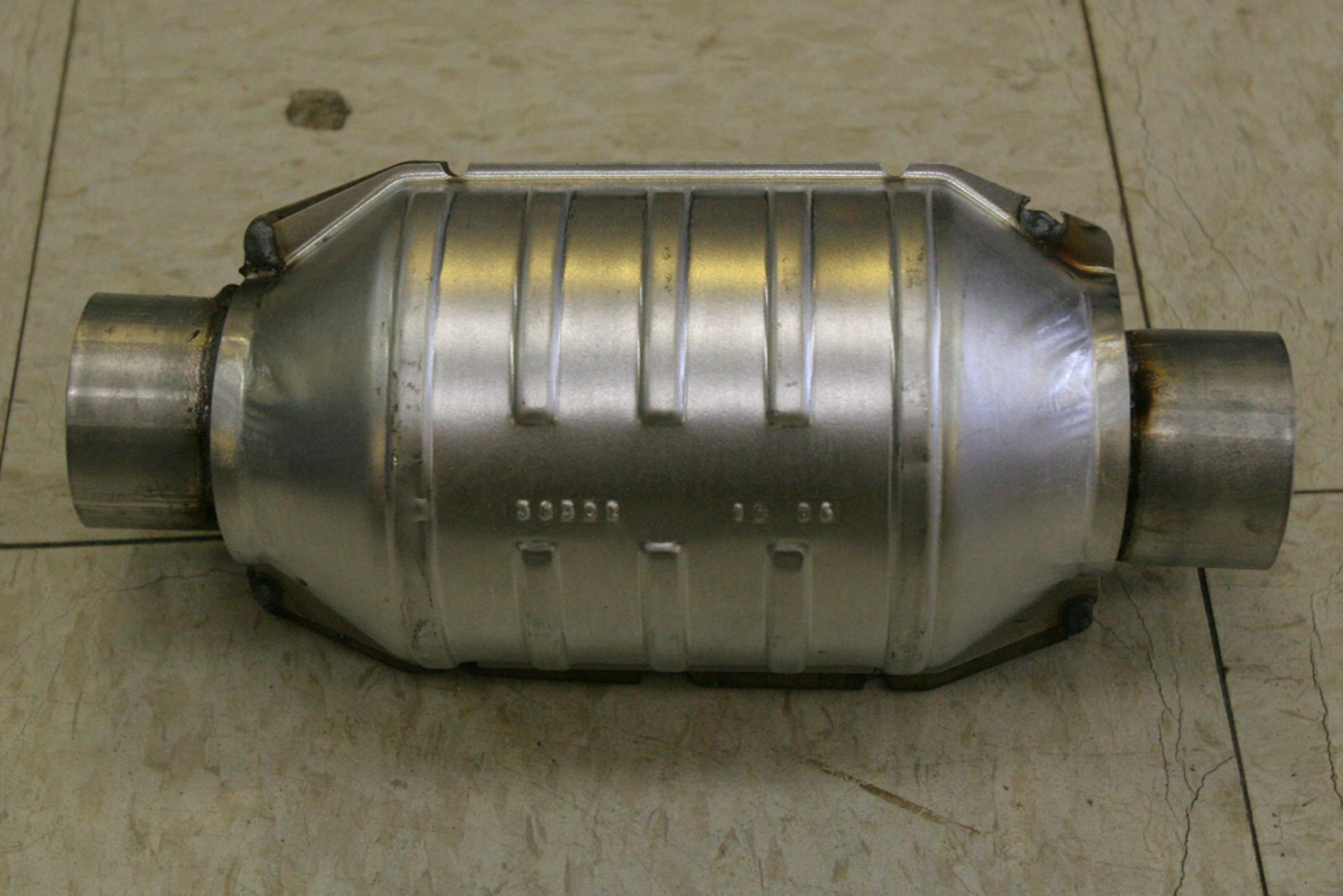 Catalytic converters have become common items of theft from vehicles. They are sold by the thieves as scrap metal.