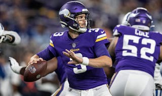 Jake Browning spent two seasons on the Vikings practice squad and was the No. 2 quarterback for much of training camp in 2021. 