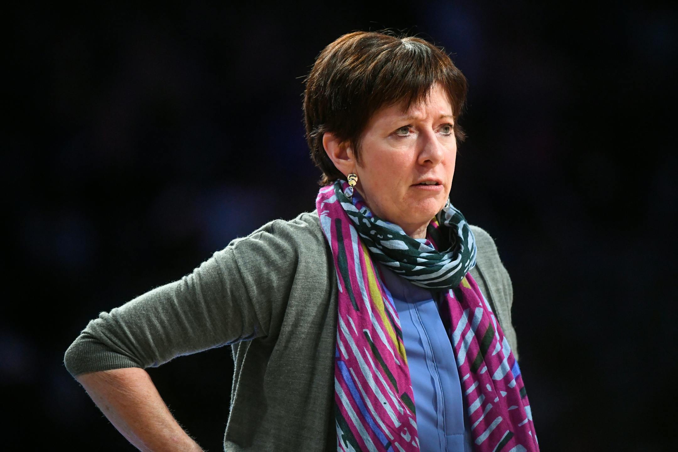 Notre Dame's Muffet McGraw wants more women, like the Gophers' Lindsay Whalen, coaching in her sport.