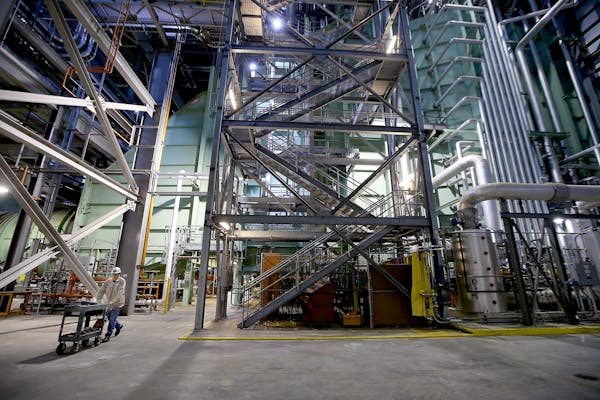 Xcel Energy’s High Bridge power station in St. Paul produces electricity using natural gas. It relied on coal until a conversion just over a decade 