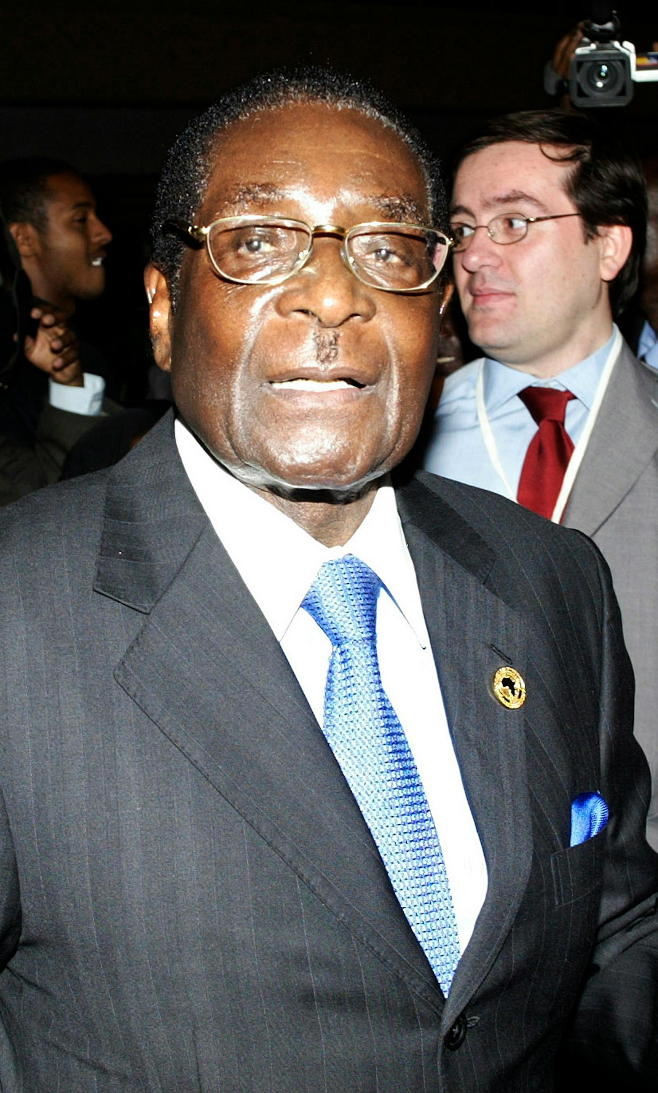 Zimbabwe President Robert Mugabe