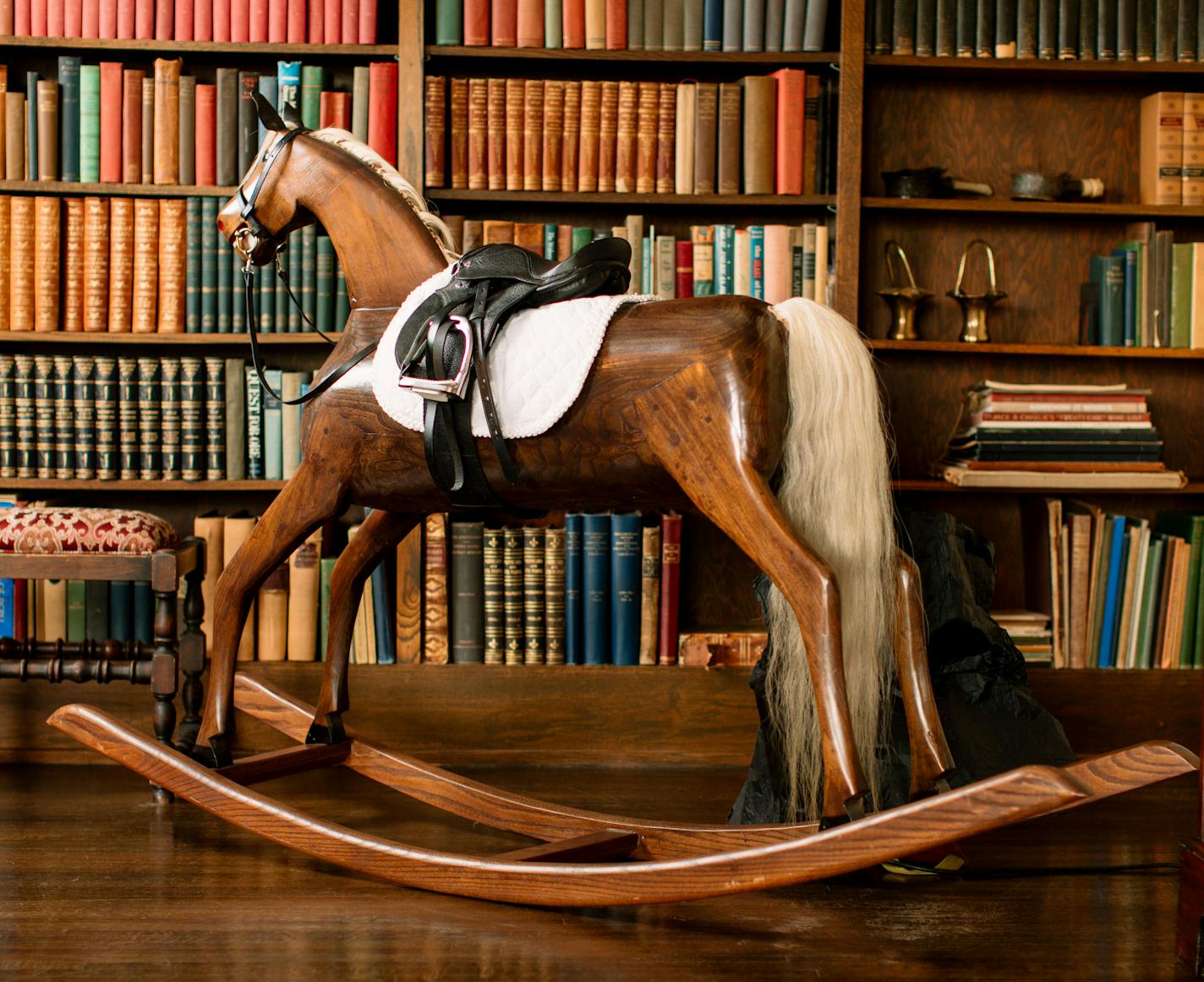 The Mayo family heirlooms include a rocking horse created decades ago by the Mayo family&#x2019;s handyman as a gift to the Mayo children. The horse was among items donated in 2017 to the Clinic by descendants of founder Charles H. Mayo.