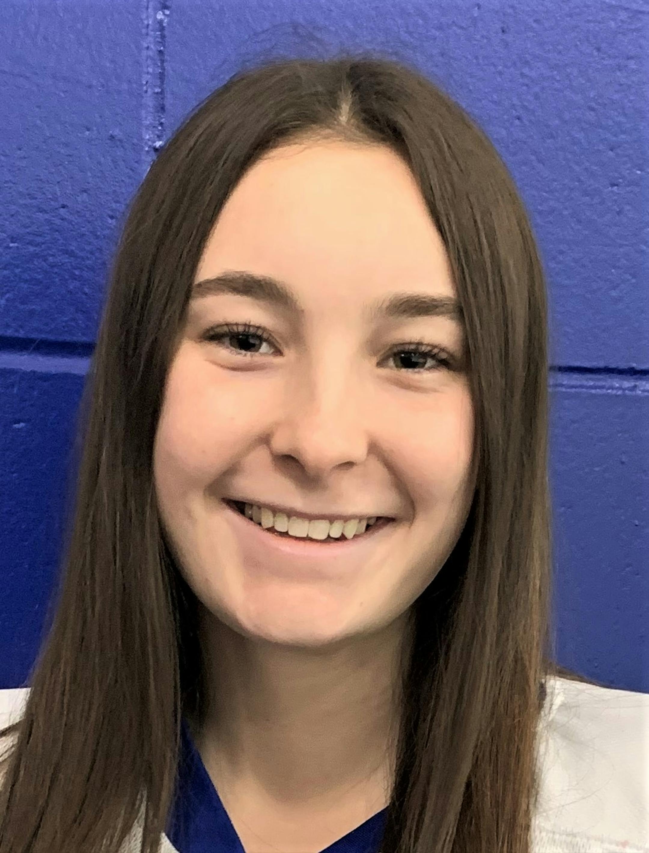 Bridget McGuire, Holy Angels hockey, 2019-20