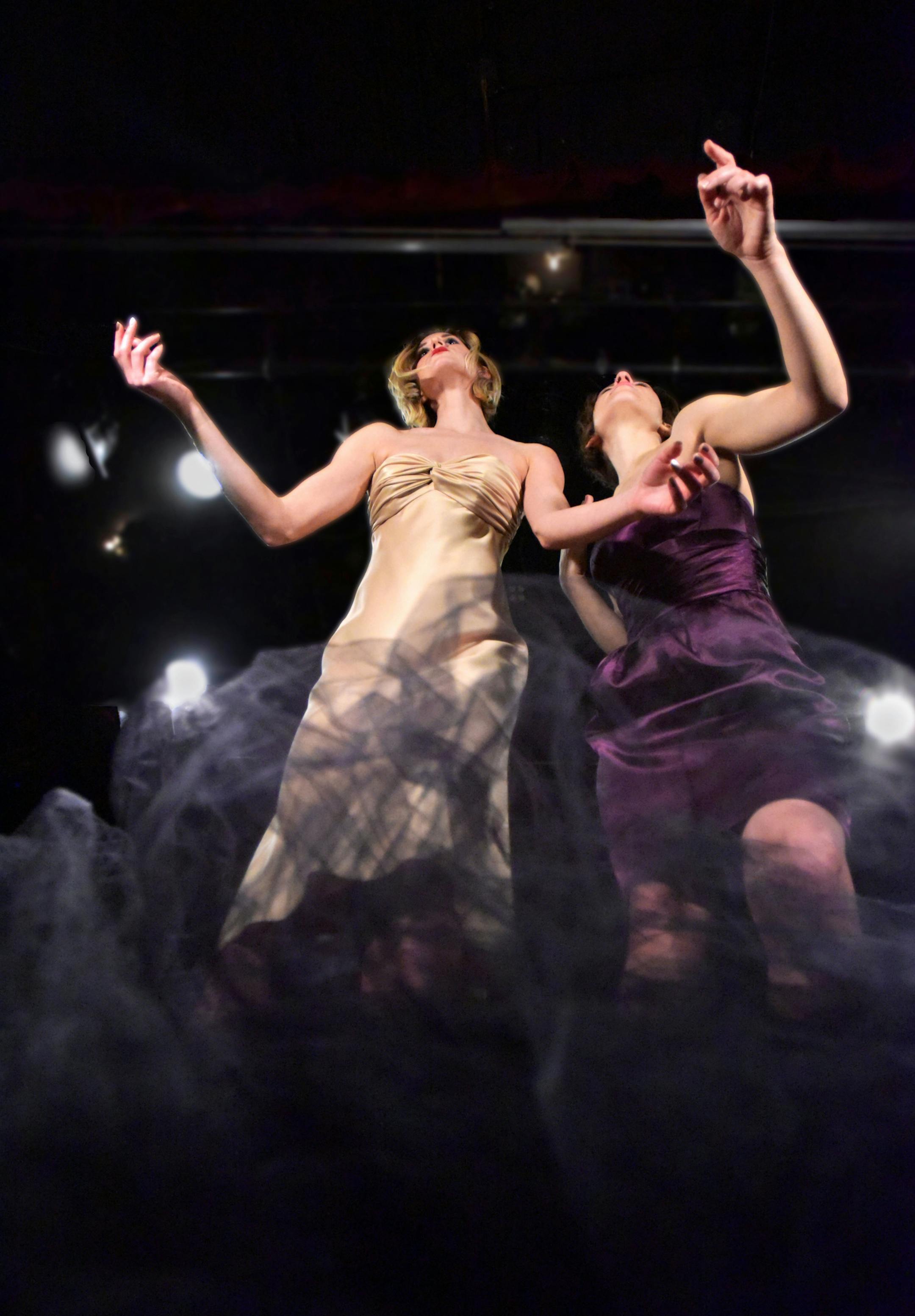 Missa Kes and Non Edwards present "Giantessence" (photo by Scott Pollock)