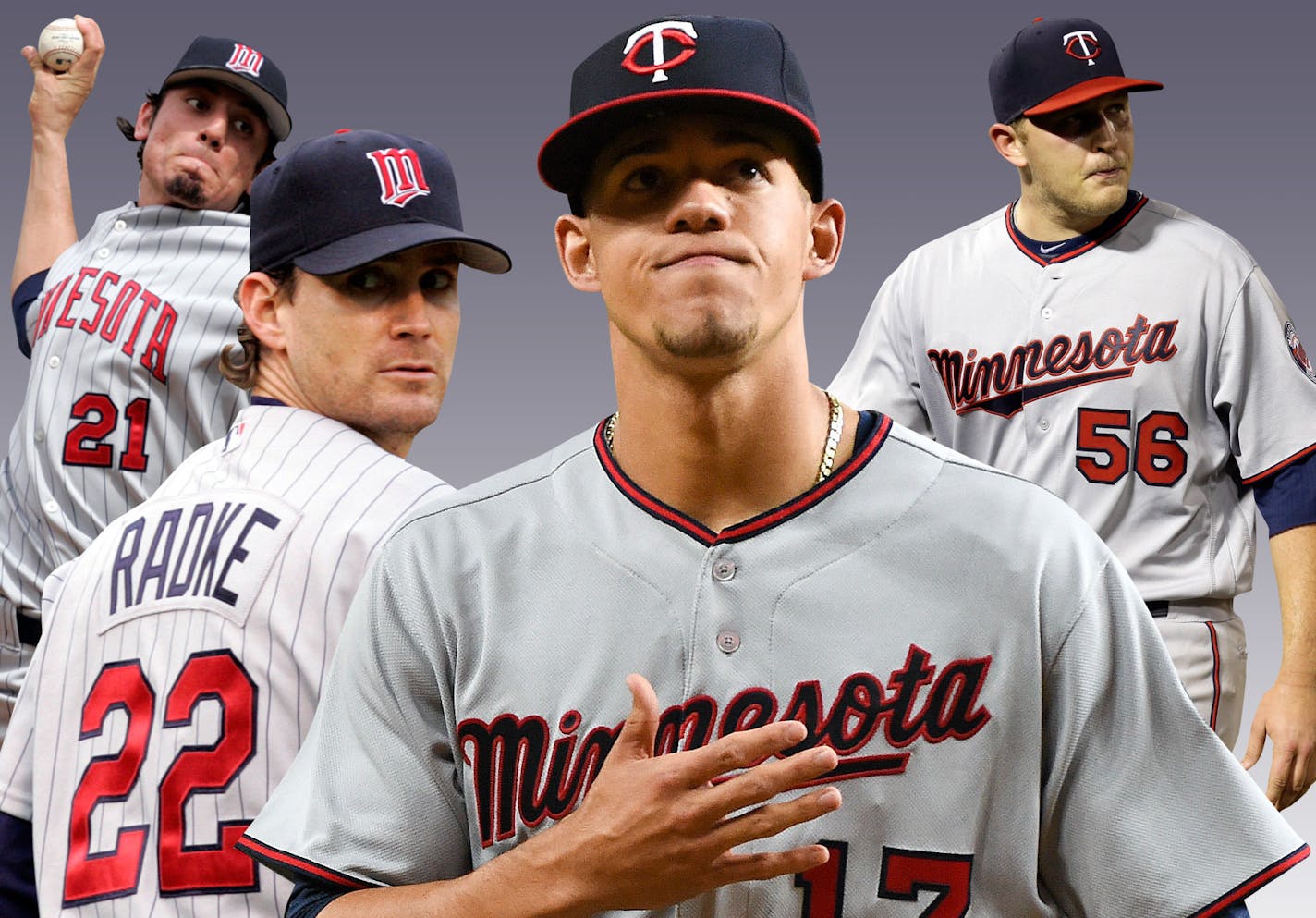 Despite changes to improve the development of starting pitchers, the Twins have failed to develop a drafted starter (Star Tribune illustration)