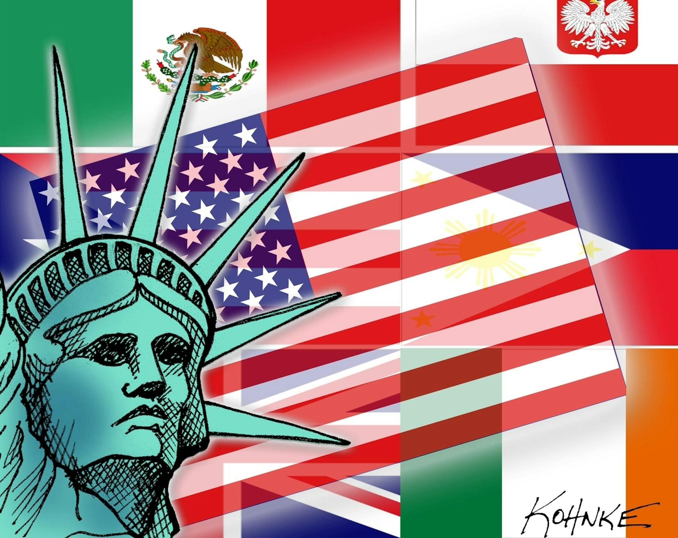 Illustration: Immigration