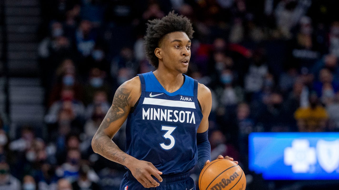 Timberwolves forward Jaden McDaniels