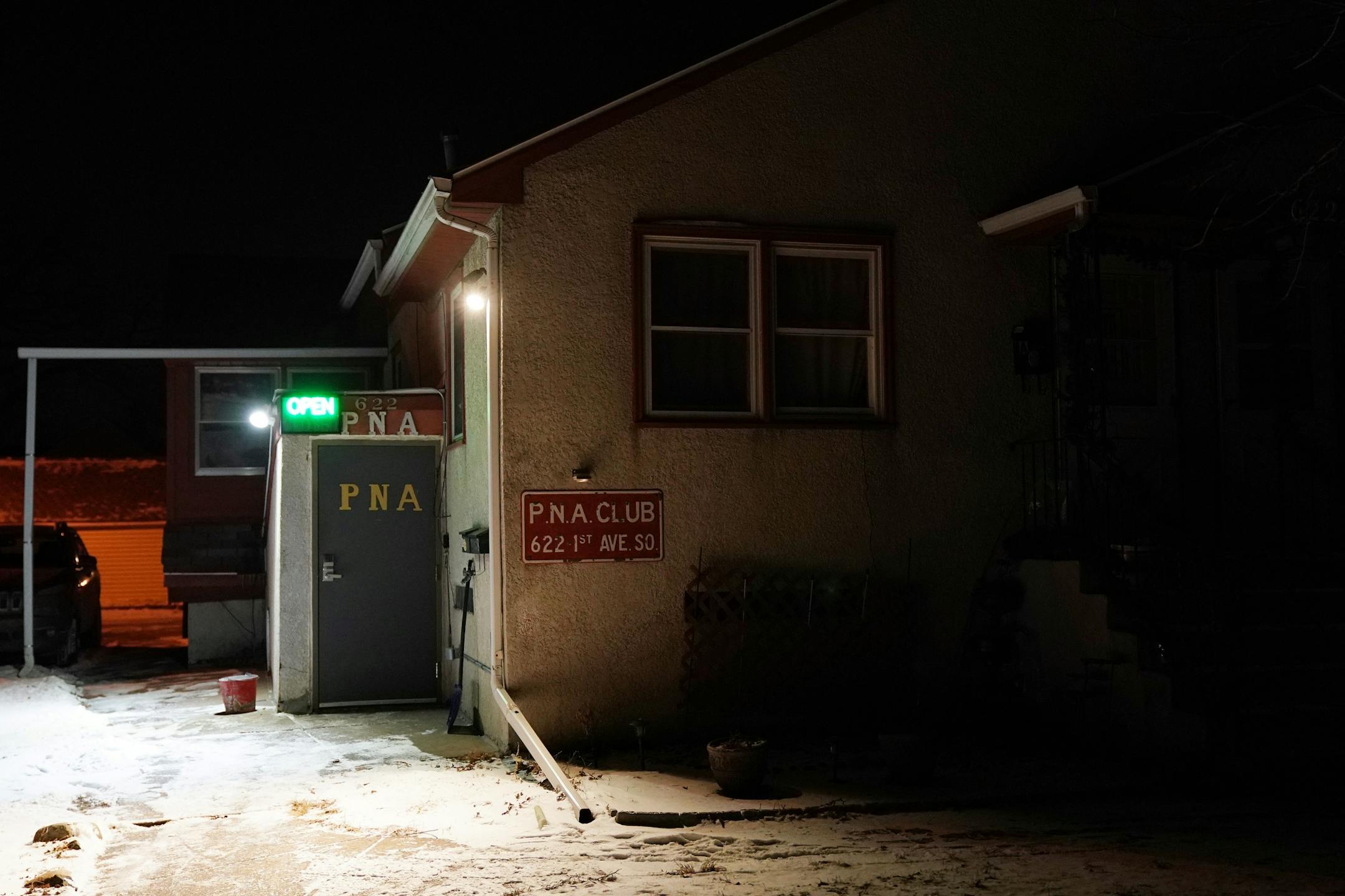 The Polish National Alliance outpost in South St. Paul is in the basement of this duplex.