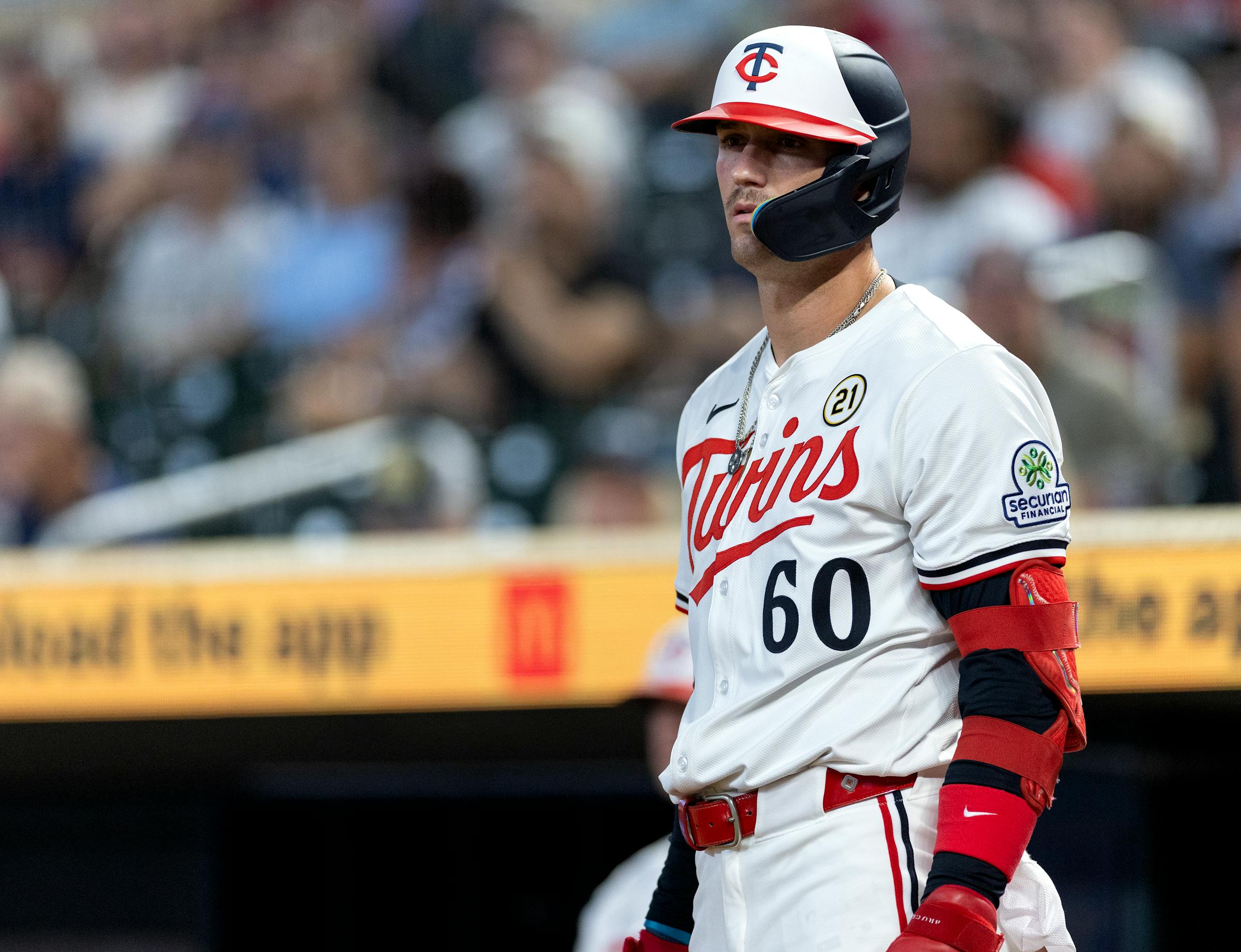 Searching for some pop at DH, Minnesota Twins start slugger Carson McCusker vs. New York Yankees