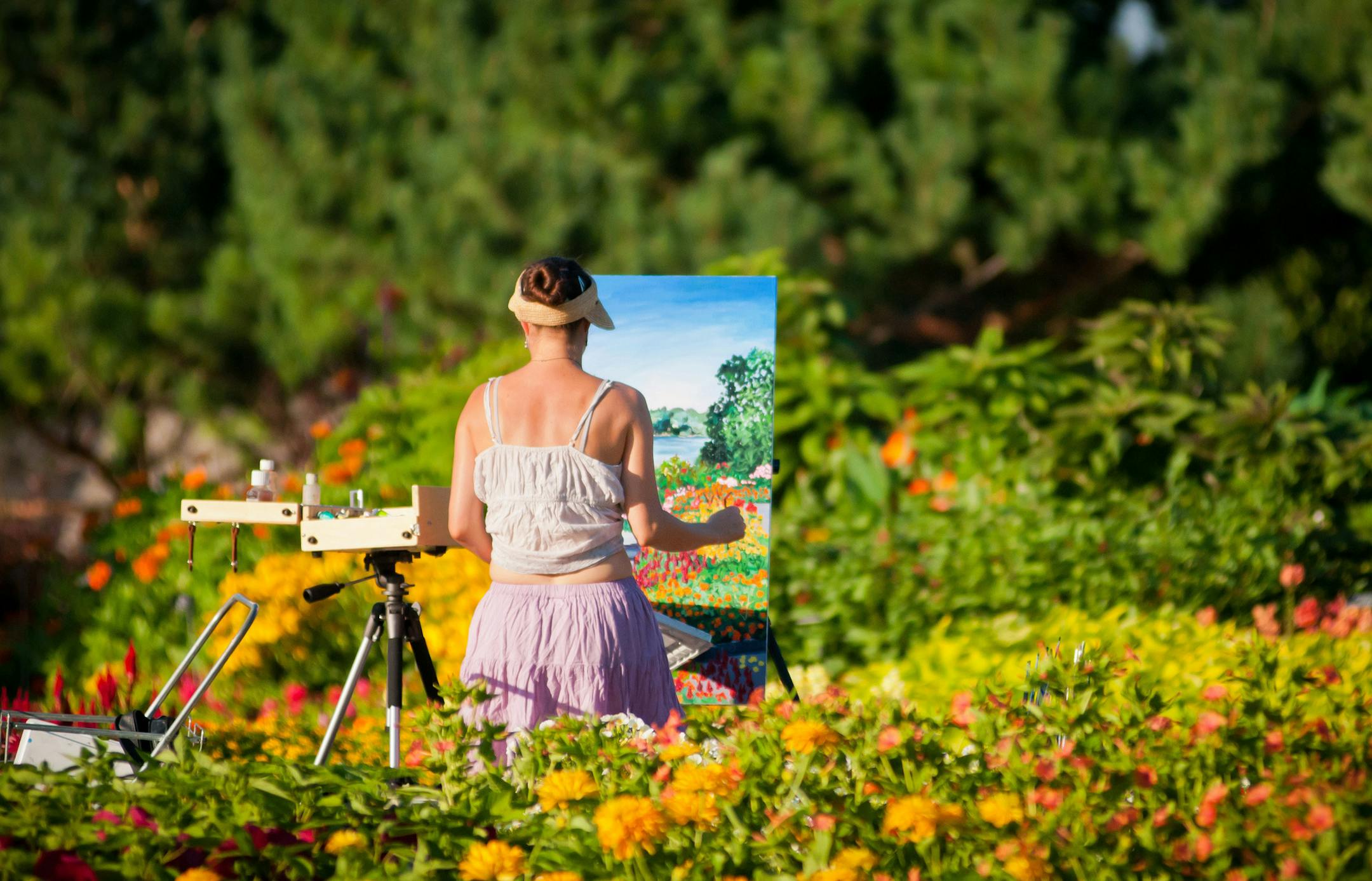 Photo by Mark MacLennan: It's deep summer at the Minnesota Landscape Arboretum in Chanhassen. On Friday, Aug. 8, the arboretum will offer free admission to Carver County residents.