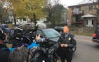 Investigators are treating the two bodies found Thursday as a domestic-related murder-suicide, Minneapolis police spokesman Corey Schmidt said.