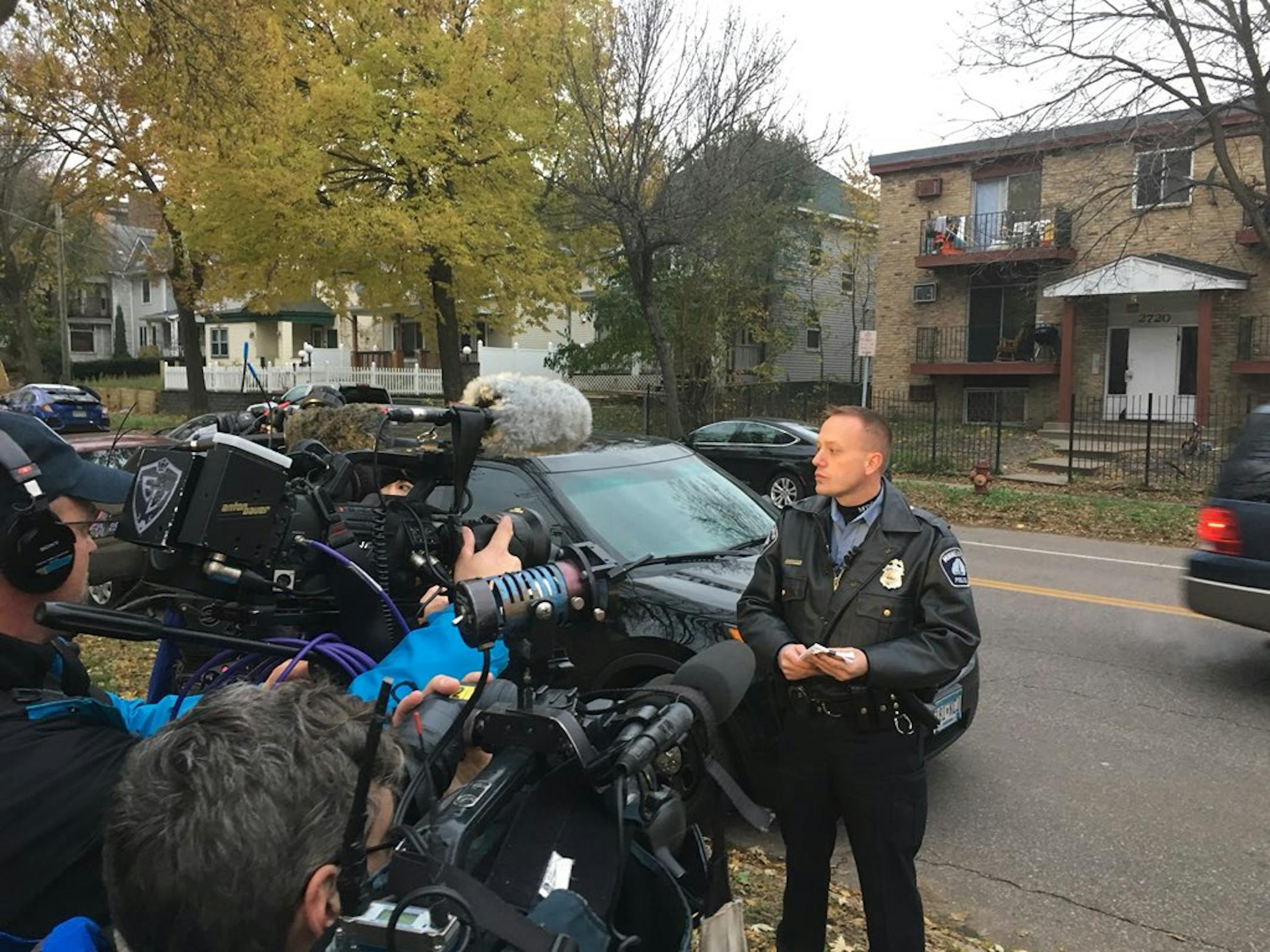 Investigators are treating the two bodies found Thursday as a domestic-related murder-suicide, Minneapolis police spokesman Corey Schmidt said.