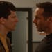 Alessandro Nivola, right, and Jesse Eisenberg in "The Art of Self-Defense." (Bleecker Street) ORG XMIT: 1356908