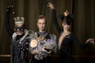 From left, Solana Temple, Emily Kleinschmidt and Michelle Ludwig will dance the role of the Mouse (or Rat) Queen in three Twin Cities "Nutcracker" pro
