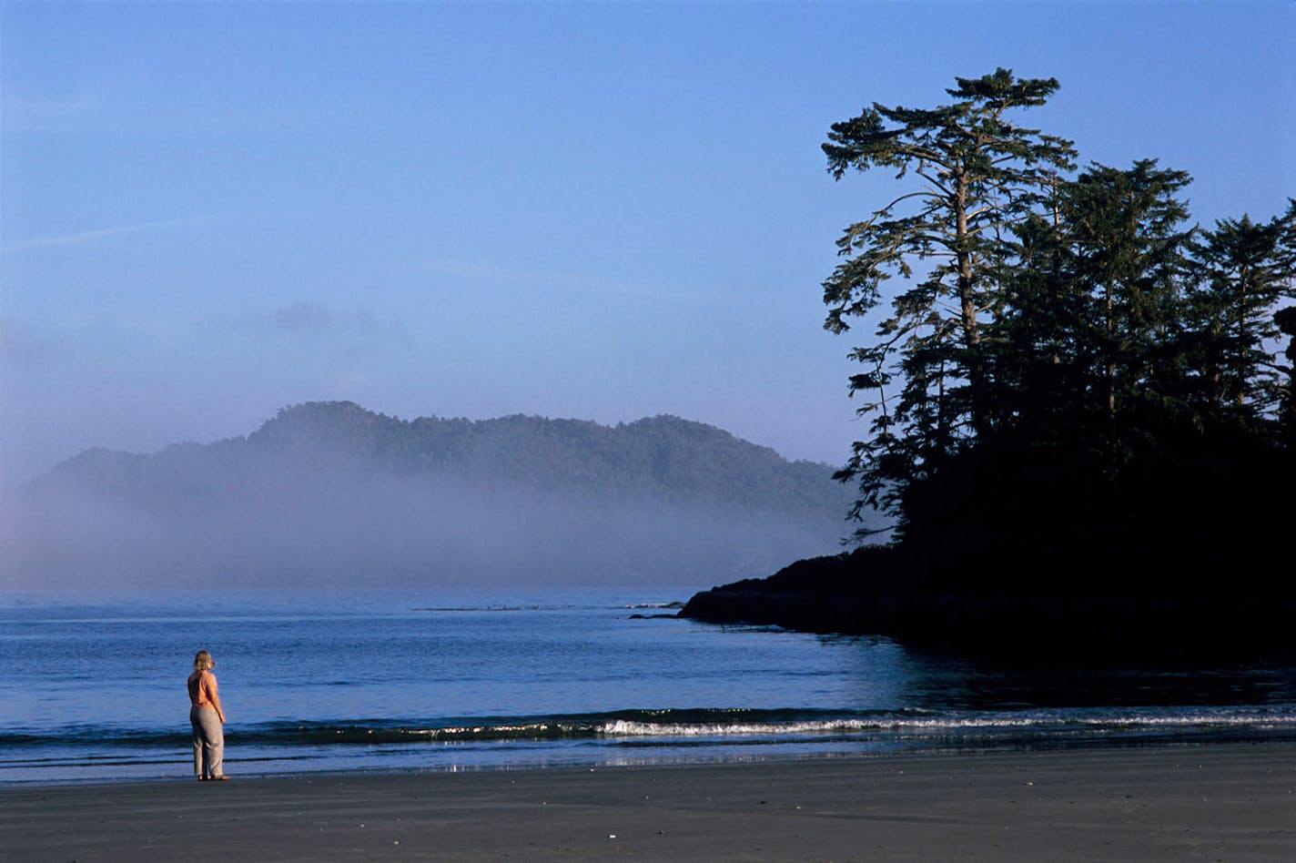 Chesterman Beach near Tofino on the Pacific side of Vancouver Island.