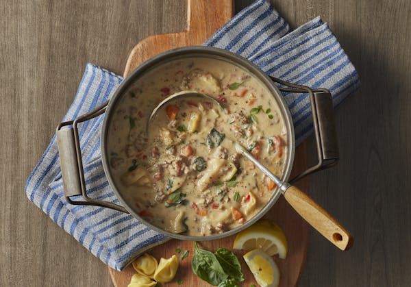 Recipes: Creamy Sausage, Tortellini, Spinach and Basil Soup, and more family-friendly dishes