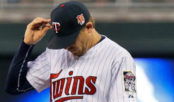 Kevin Correia had the worst start of his Twins career, giving up eight runs in 2&#x2153; innings Friday.