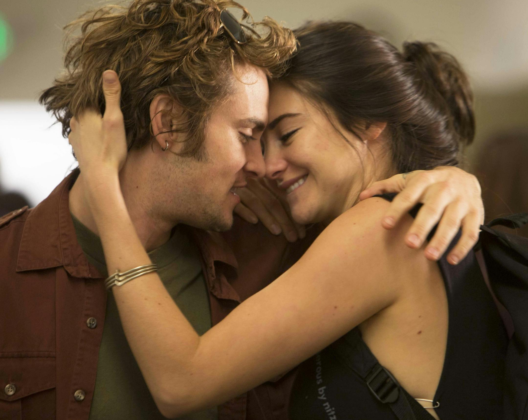 In this image released by Magnolia Pictures, Shiloh Fernandez, left, and Shailene Woodley appear in a scene from "White Bird in a Blizzard." (AP Photo/Magnolia Pictures)