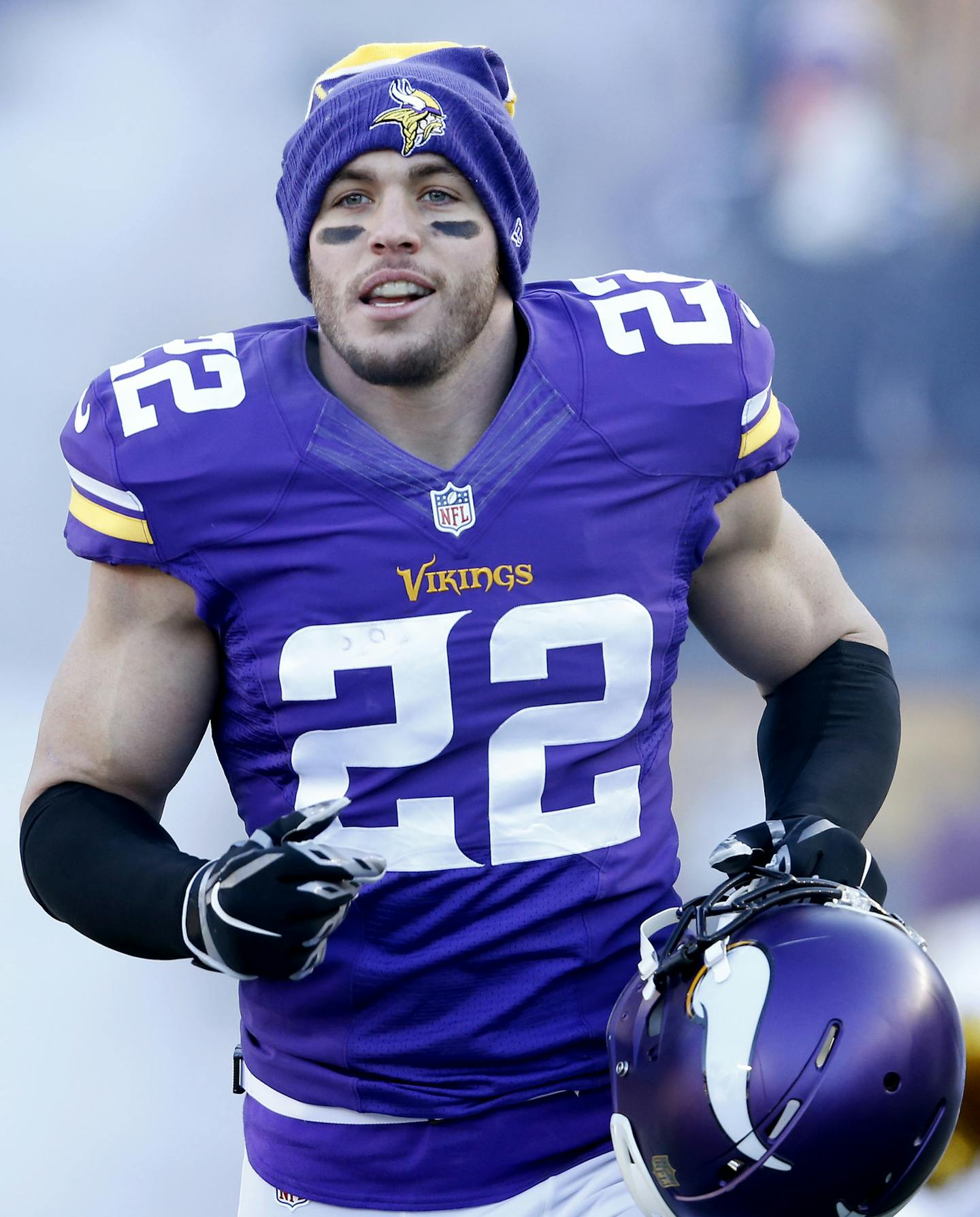 Minnesota Vikings Harrison Smith (22). ] CARLOS GONZALEZ &#xef; cgonzalez@startribune.com - January 10, 2016, Minneapolis, MN, TCF Bank Stadium, NFL, Minnesota Vikings vs. Seattle Seahawks ORG XMIT: MIN1601111731300207