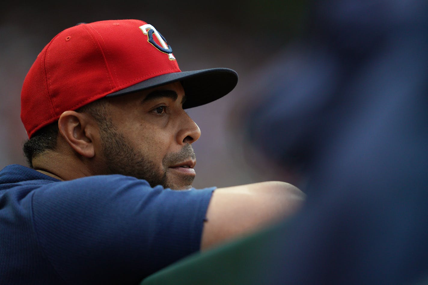 Despite a torn tendon in his left wrist, Twins designated hitter Nelson Cruz was hitting in a cage Tuesday and hopes to get off the injured list next week.