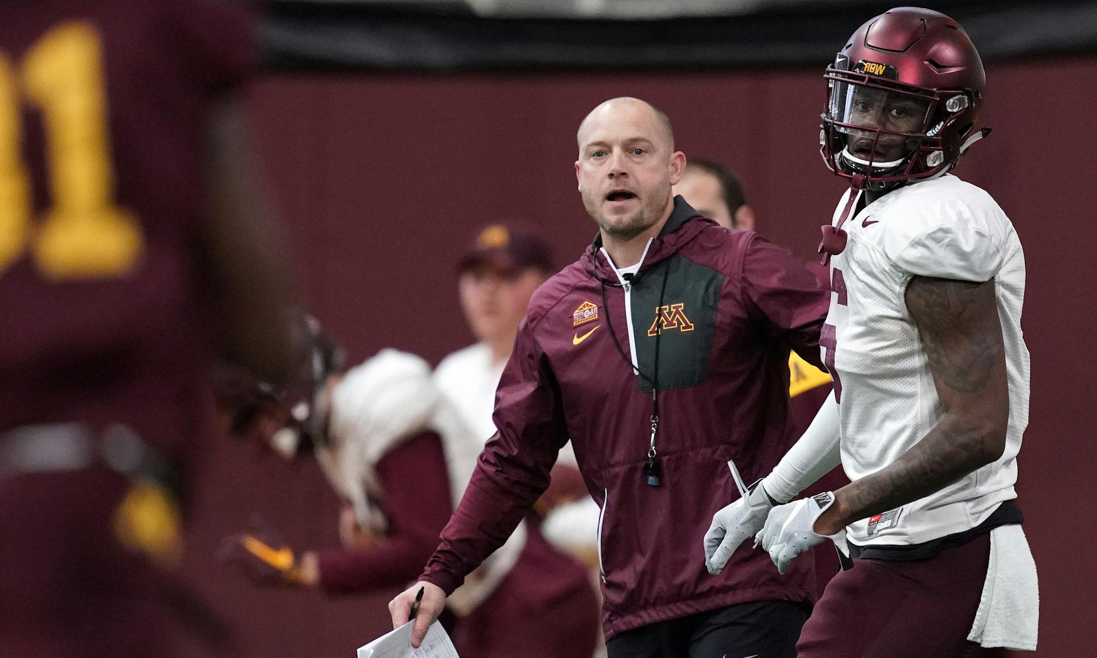 Coach P.J. Fleck