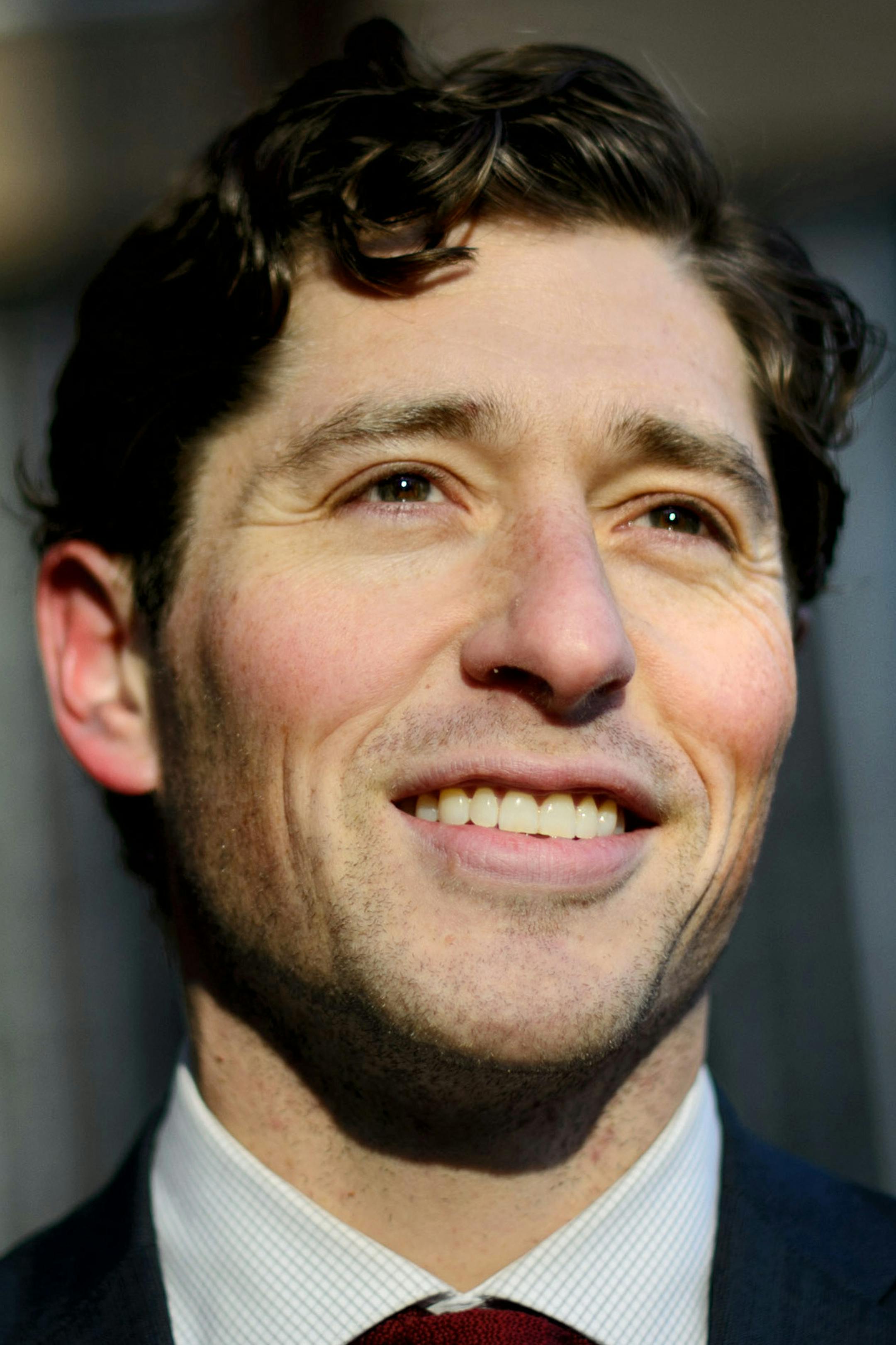 Minneapolis City Council Member Jacob Frey walked around his ward in downtown Minneapolis. ] GLEN STUBBE * gstubbe@startribune.com Thursday, February 5, 2015