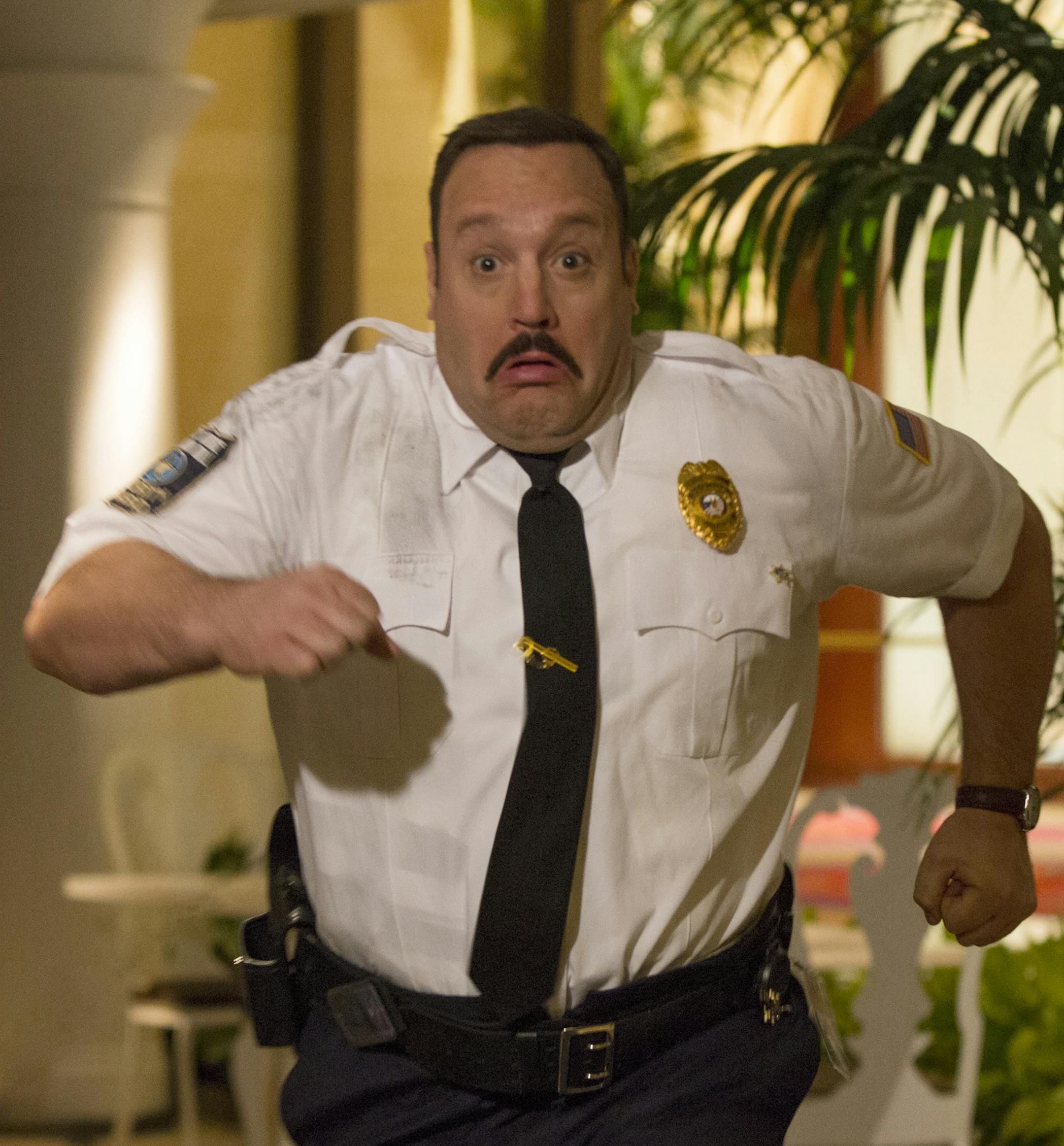Paul Blart (Kevin James) in Columbia Pictures' PAUL BLART: MALL COP 2. ORG XMIT: Kevin James (Finalized)