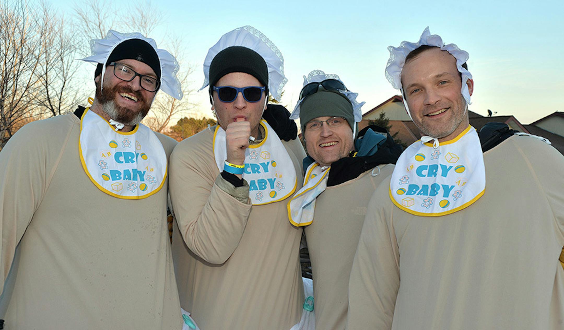 From left, Pat Farrell, George Hanzal, Dustin Snare and Dustin Johnson. ] (SPECIAL TO THE STAR TRIBUNE/BRE McGEE) **Pat Farrell (left), George Hanzal (center left), Dustin Snare (center right), Dustin Johnson (right), Bedrace