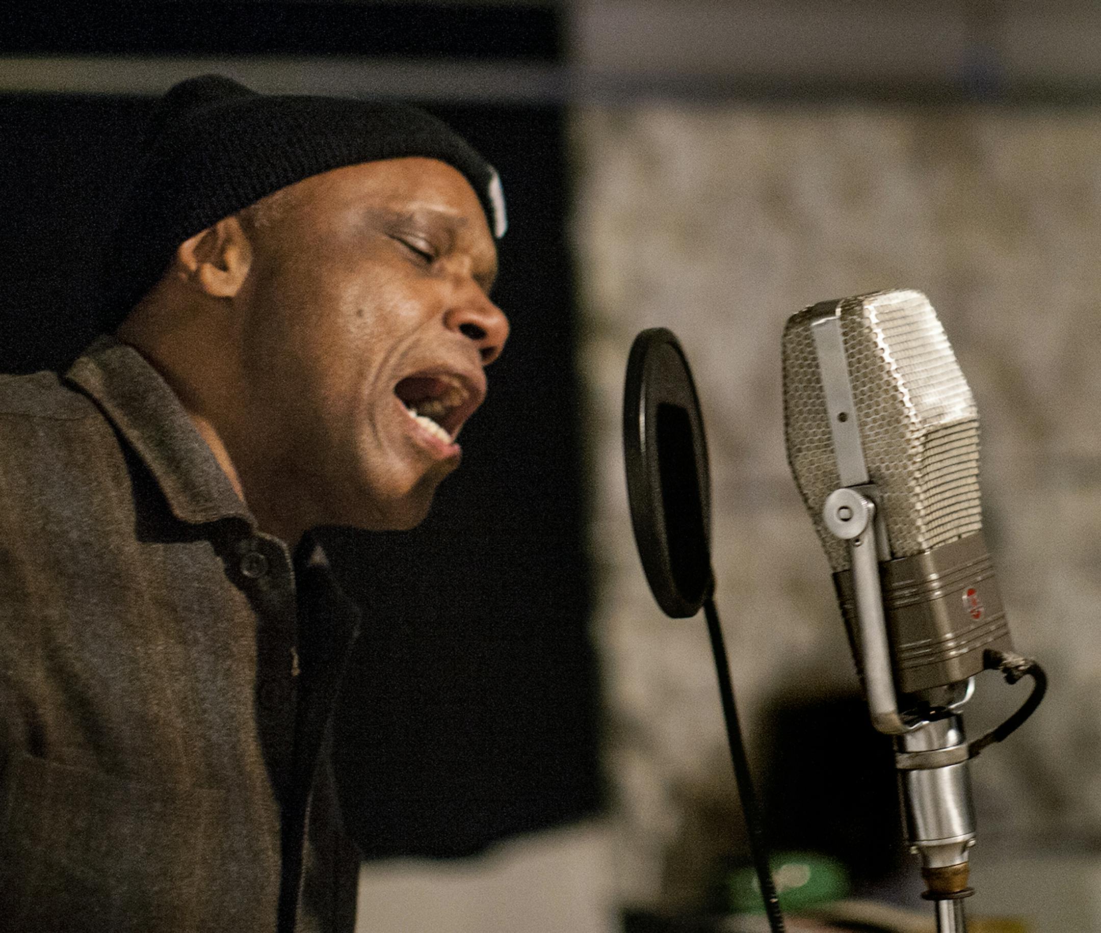 Sonny Knight works on his debut album with the Lakers.