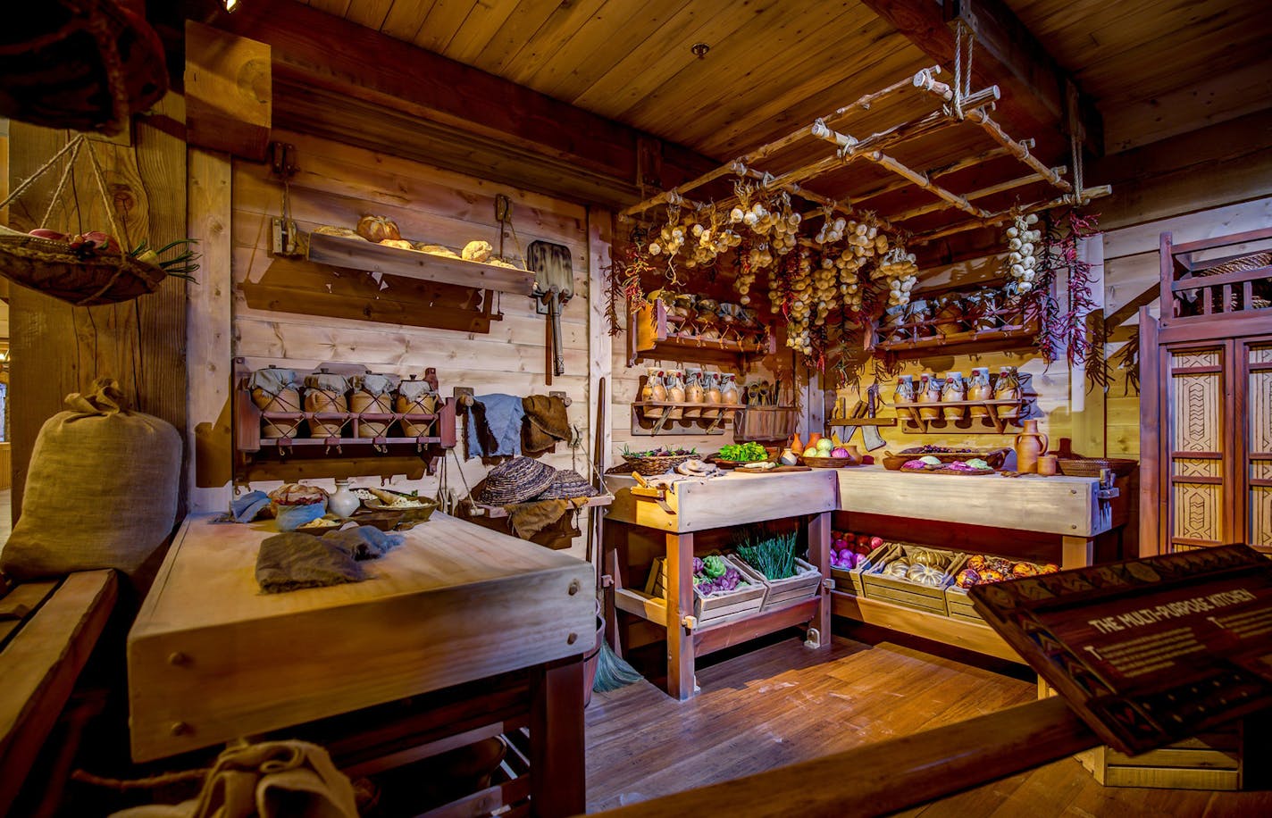 Ark Encounter in Williamstown, Ky., does a fine job of maintaining its motif across its three floors of displays. (Courtesy of Answers in Genesis/TNS)