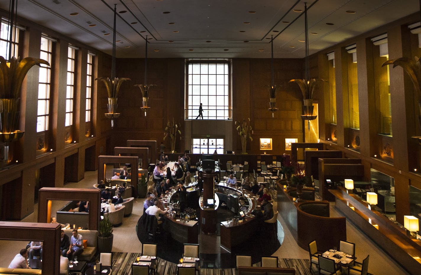 BANK Restaurant at The Westin hotel photographed on Friday, February 13, 2015 in downtown Minneapolis, Minn. The Westin hotel in downtown Minneapolis sold for $66.4M - possibly the largest hotel sale price in Minn. history. ] RENEE JONES SCHNEIDER &#x2022; reneejones@startribune.com