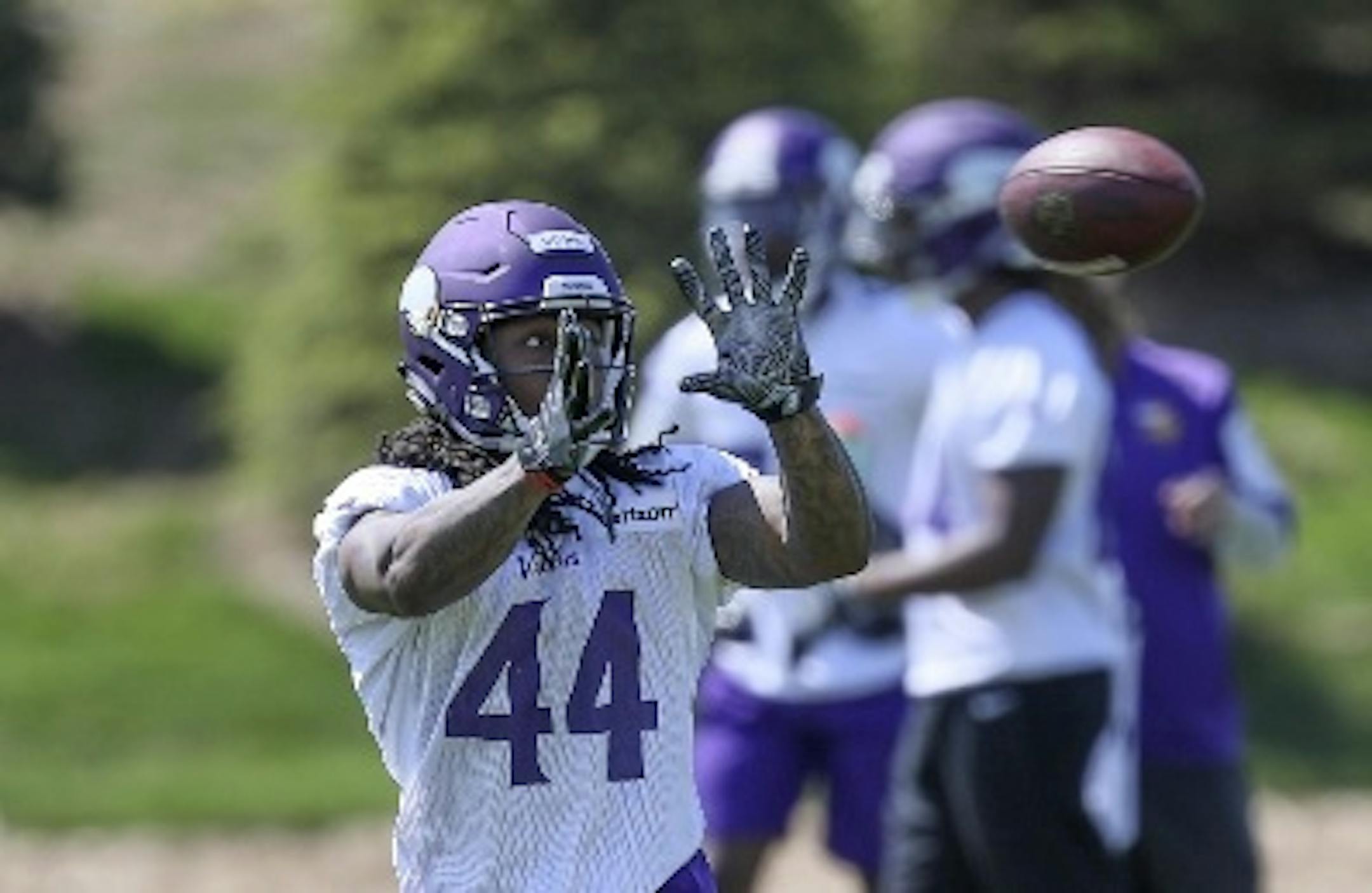 Running back Mike Boone improved his athletic prowess at a performance center.