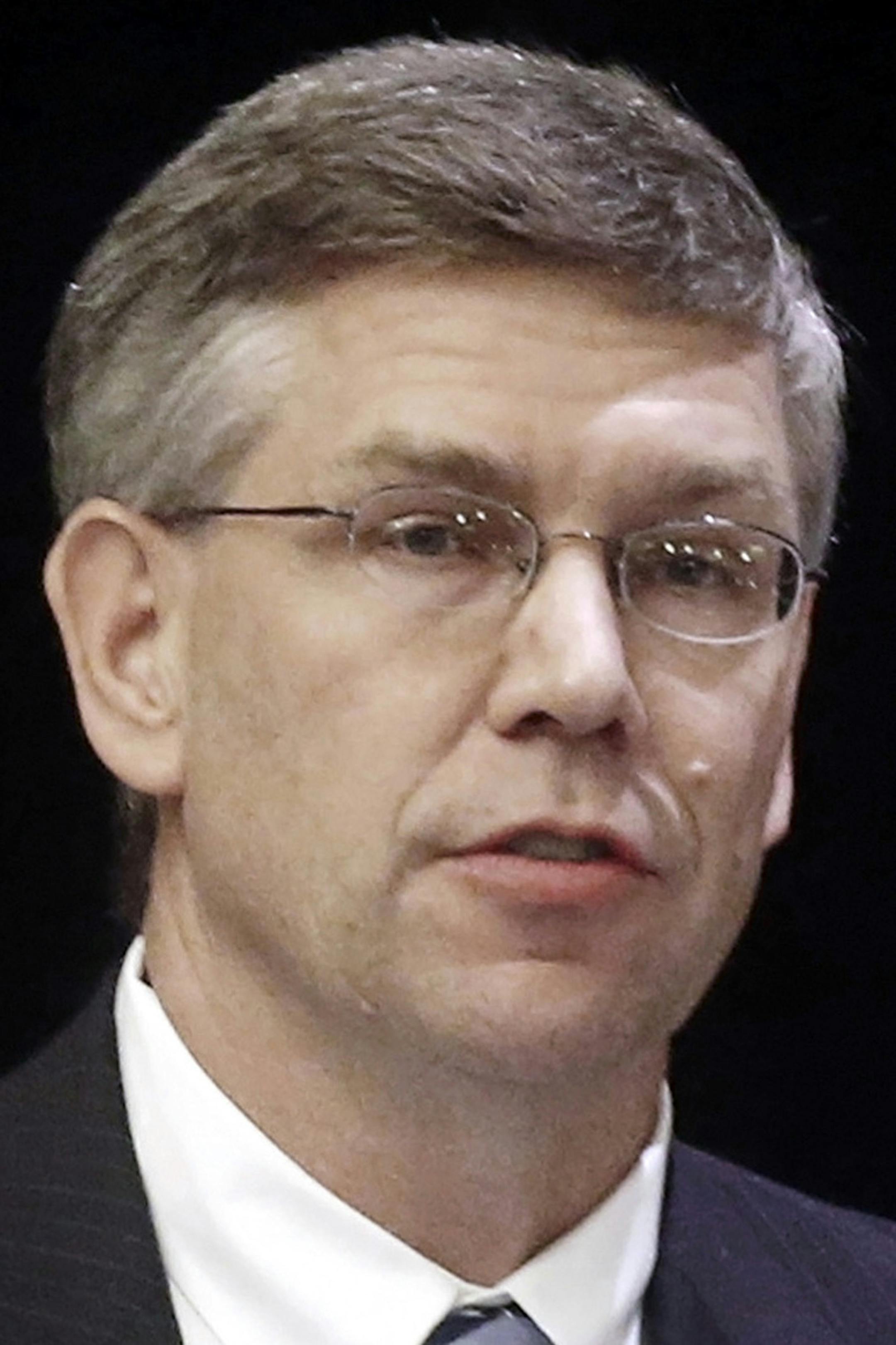 FILE - In this Aug. 17, 2016 file photo, Republican Rep. Erik Paulsen takes part in a debate in Minnetonka, Minn. Paulsen will face state Rep. Terri Bonoff in Minnesota's 3rd Congressional District race. (AP Photo/Jim Mone,File) ORG XMIT: MIN2016110821481856