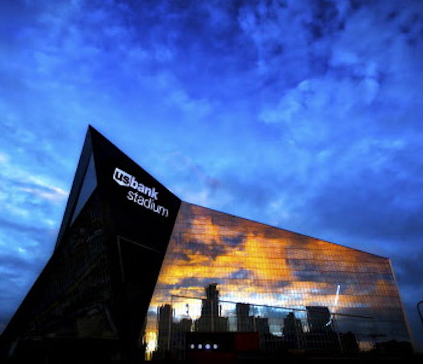 U.S. Bank Stadium - Exterior and construction images. ] US Bank Stadium - Vikings brian.peterson@startribune.com Minneapolis, MN - 06/30/2016