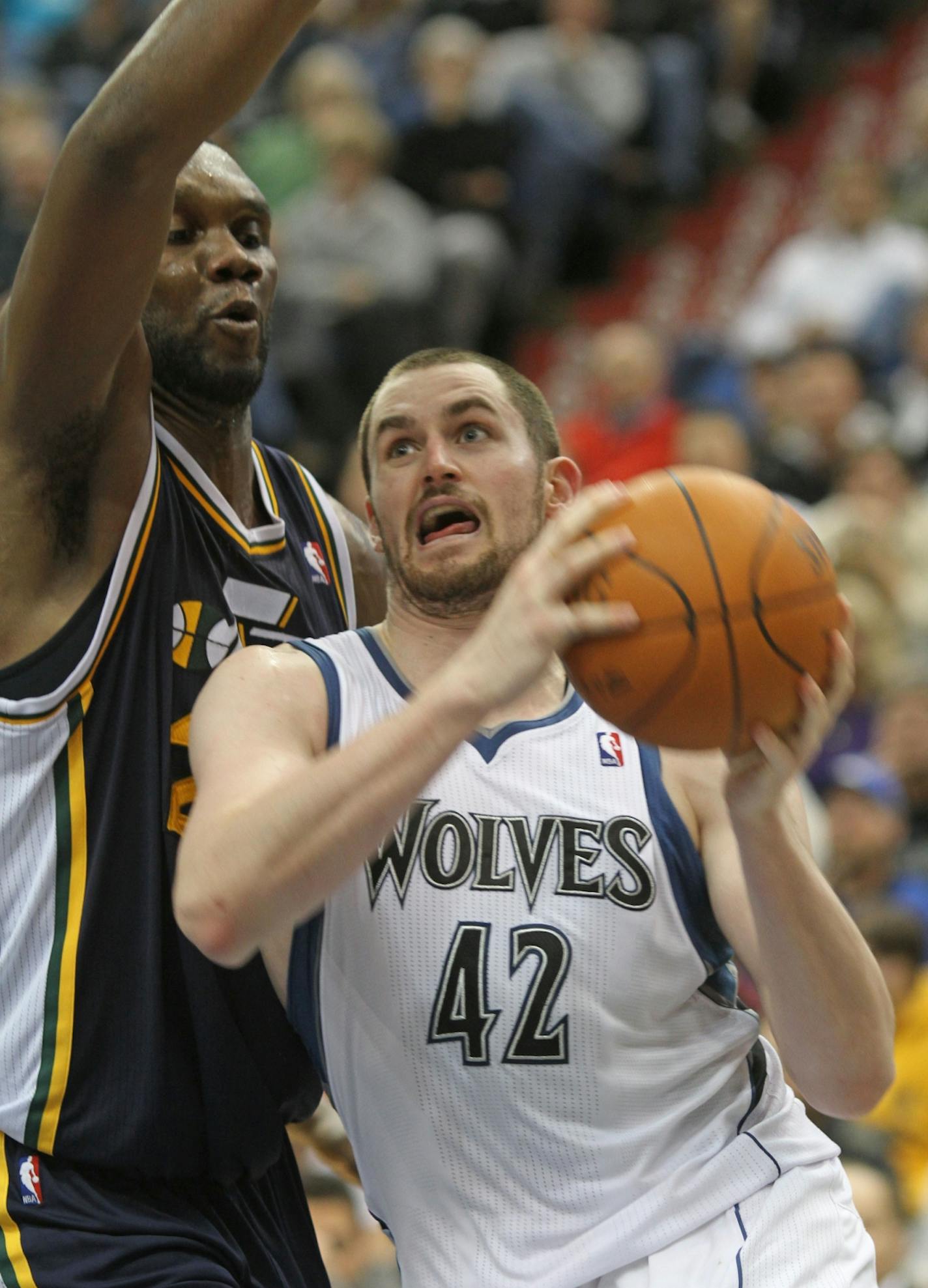 Kevin Love (right), Al Jefferson