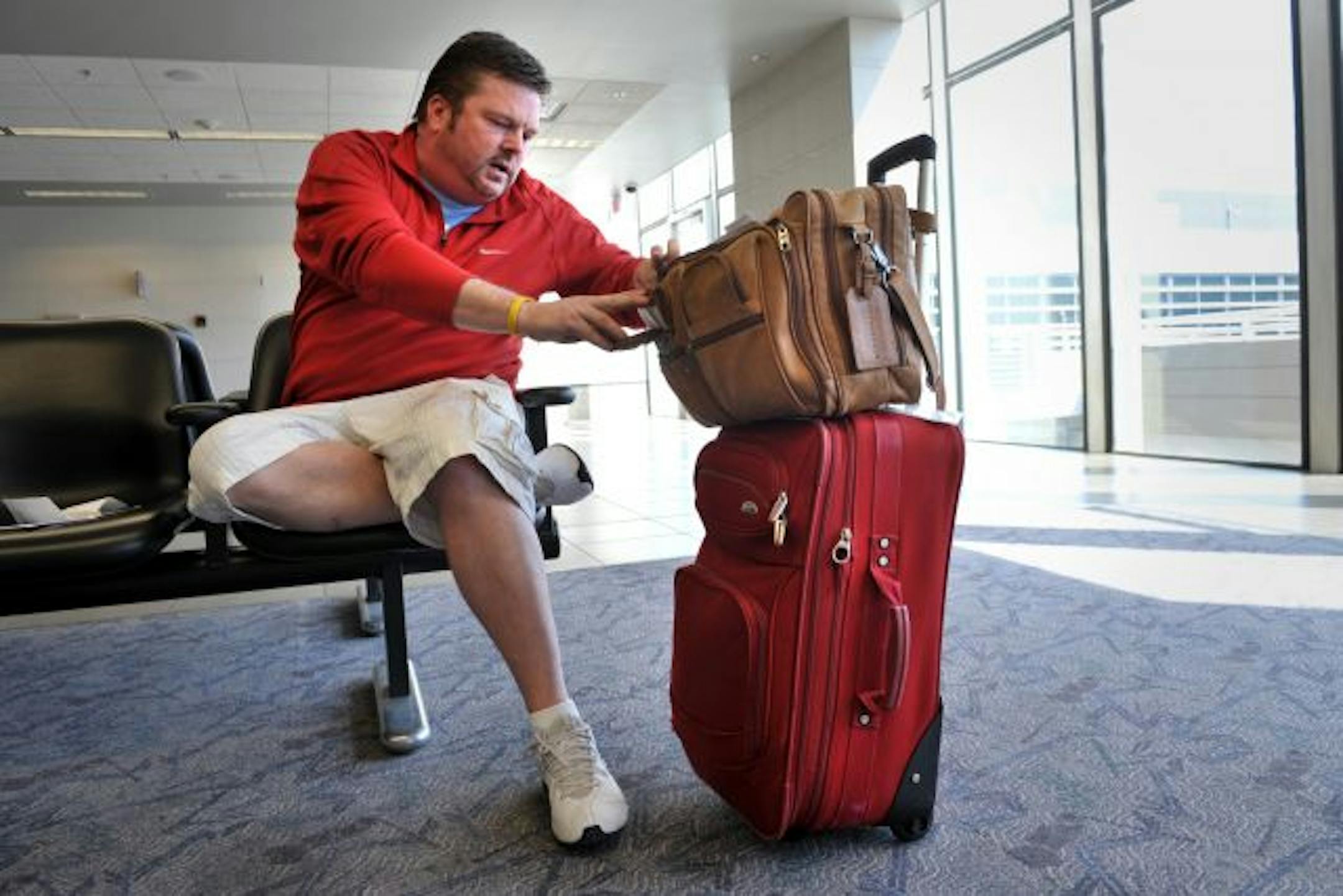 Michael Kaldenberg is irked that customers with less-exalted status are getting perks he used to get, while he says he's being shut out. "I want my old Northwest Airlines back," he laments.